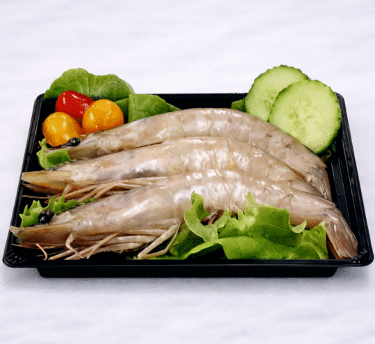 BBQ of Gourmet white tiger gamba’s